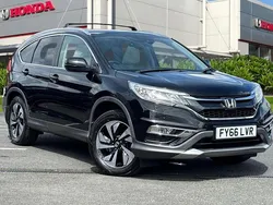 Black Used 2016 Honda CR-V EX SUV | £13,495 (Fair price)