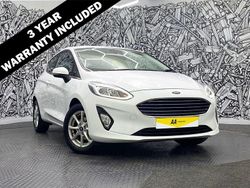 White Used 2018 Ford Fiesta Zetec Hatchback | £7,795 (Fair price)