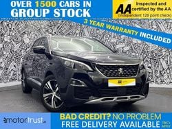 Black Used 2020 Peugeot 3008 GT-line SUV | £16,395
