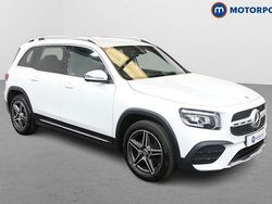 White Used 2022 Mercedes GLB200 AMG line SUV | £24,399 (Fair price)