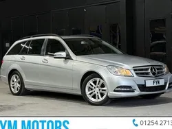 Silver Used 2012 Mercedes C220 Executive Estate | £5,695 (Fair price)