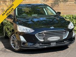 Black Used 2018 Ford Focus Titanium X Hatchback | £10,285 (Fair price)