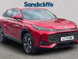 Tri coat dynamic red Used 2024 MG HS Trophy SUV | £21,864
