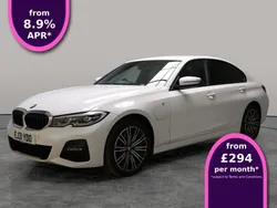 White Used 2021 BMW 330e M Sport Sedan | £20,540 (Good price)
