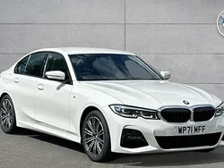 White Used 2021 BMW 320 M Sport | £23,298 (Fair price)
