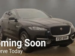 Black Used 2017 Jaguar F-Pace R-Sport SUV | £13,999 (Fair price)