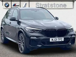 Black Used 2021 BMW X5 M Sport SUV | £40,599 (Good price)