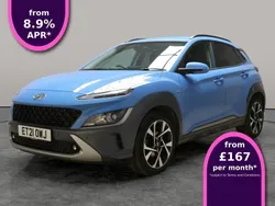 Blue Used 2021 Hyundai Kona Premium SUV | £13,296 (Fair price)