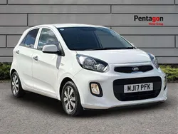 White Used 2017 Kia Picanto Hatchback | £6,450 (Fair price)