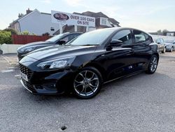Black Used 2020 Ford Focus ST-Line Hatchback | £10,699 (A bit pricey)