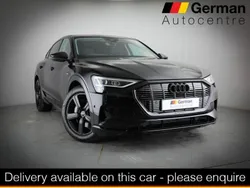 Black Used 2021 Audi e-tron Design SUV | £20,150 (Expensive)
