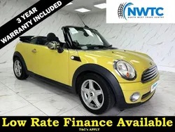 Yellow Used 2009 Mini Cooper Cabriolet Cabriolet | £4,195 (Fair price)