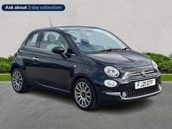 Black Used 2021 Fiat 500 Star Hatchback | £10,325 (Fair price)