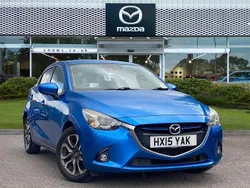 Dynamic blue Used 2015 Mazda 2 Inclusive | £6,495 (Expensive)