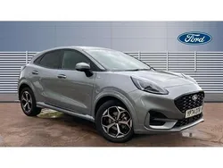 Silver Used 2024 Ford Puma Gen-E ST-Line SUV | £21,050