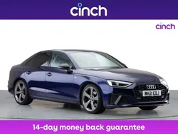 Blue Used 2021 Audi A4 Black Edition Sedan | £20,499 (Fair price)