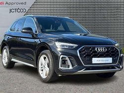 Black Used 2022 Audi Q5 S-Line SUV | £32,000 (Fair price)