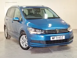 Blue Used 2021 VW Touran Family MPV | £18,798 (Fair price)