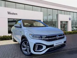 White New 2025 VW T-Roc Cabriolet R-line Cabriolet | £32,991 (Fair price)