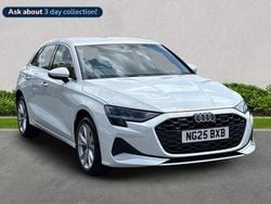 White Used 2025 Audi A3 e-tron Sport Hatchback | £26,631 (Fair price)