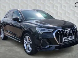 Black Used 2022 Audi Q3 S-Line SUV | £28,950 (Fair price)