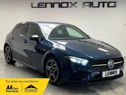 Blue Used 2022 Mercedes A180 Executive Hatchback | £20,690 (Fair price)