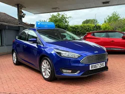 Blue Used 2017 Ford Focus Titanium Hatchback | £7,399 (Fair price)