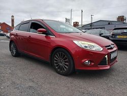 Red Used 2012 Ford Focus Titanium X Hatchback | £4,695 (Fair price)