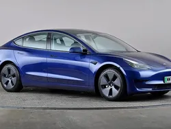 Blue Used 2022 Tesla Model 3 RWD Sedan | £20,398