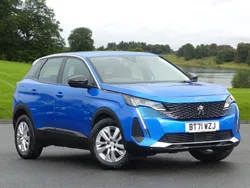 Blue Used 2021 Peugeot 3008 Active Premium Hatchback | £17,085 (Fair price)