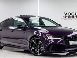 Purple Used 2016 Audi RS7 Sportback Performance Hatchback | £39,990