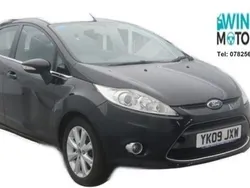 Black Used 2009 Ford Fiesta Zetec Hatchback | £2,995 (Fair price)