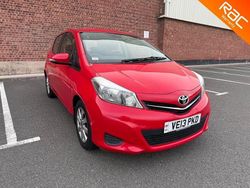 Red Used 2013 Toyota Yaris Hatchback | £3,500 (Fair price)