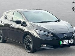 Black Used 2023 Nissan Leaf Tekna Hatchback | £13,037 (Fair price)