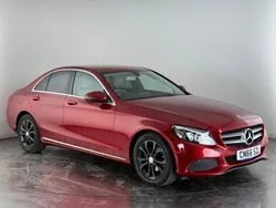 Red Used 2016 Mercedes C200 Sedan | £11,050 (Good price)