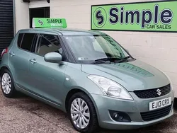 Green Used 2013 Suzuki Swift SZ4 Hatchback | £4,495 (Fair price)