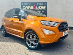 Orange Used 2018 Ford Ecosport ST-Line SUV | £7,995