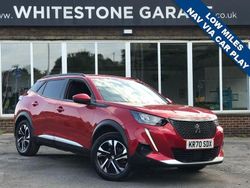 Red Used 2020 Peugeot 2008 Allure SUV | £11,995 (Fair price)