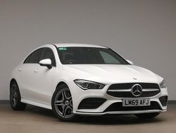 White Used 2019 Mercedes CLA220 AMG line Sedan | £19,998 (A bit pricey)