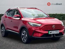 Tri coat dynamic red Used 2022 MG ZS Trophy Sedan | £15,495 (Fair price)