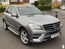 Silver Used 2014 Mercedes ML350 AMG SUV | £11,990 (Good price)