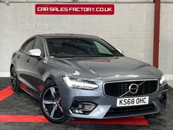 Grey Used 2018 Volvo S90 R-Design Sedan | £13,595 (Fair price)
