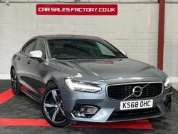 Grey Used 2018 Volvo S90 R-Design Sedan | £13,595 (Fair price)
