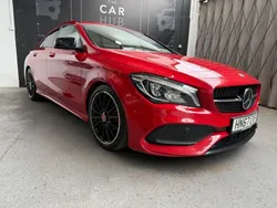 Red Used 2017 Mercedes CLA220 AMG line Sedan | £11,300 (Fair price)