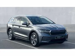 Graphite grey metallic Used 2024 Skoda Enyaq iV SUV | £27,690 (Fair price)