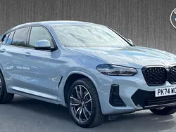 Grey Used 2024 BMW X4 M Sport SUV | £50,799 (Fair price)