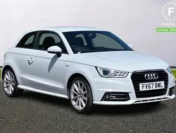White Used 2017 Audi A1 S-Line Hatchback | £14,199 (A bit pricey)