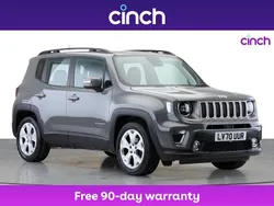 Grey Used 2020 Jeep Renegade Limited SUV | £13,599 (A bit pricey)