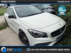White Used 2017 Mercedes CLA220 AMG line Sedan | £9,495 (Good price)