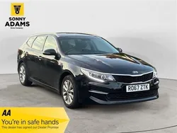 Black Used 2018 Kia Optima 2 Estate | £7,490 (Good price)